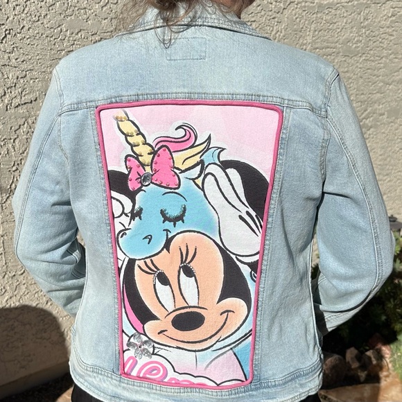 Disney - One of a Kind, Unique - Item Name: (Minnie) Pink Pony Jacket - denim - Picture 10 of 16